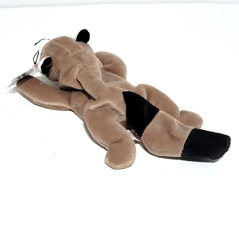 TY Beanie Baby Ringo the Racoon NWT 1995 Retired